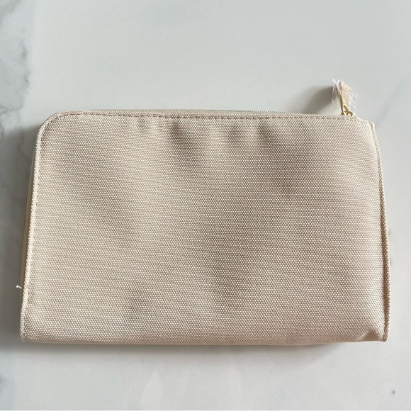 Brand New Dior Flat Beige Makeup bag - Picture 2 of 4